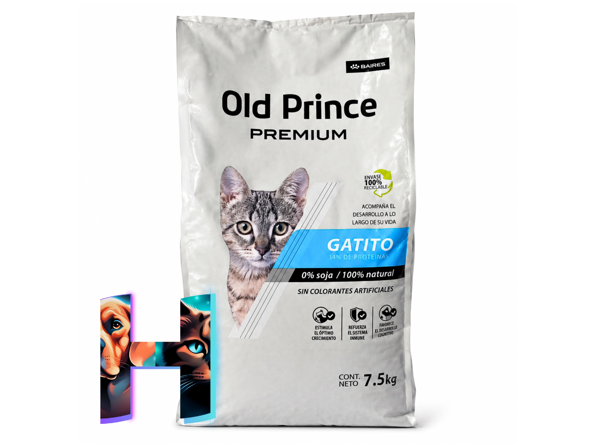 Old Prince Premium Gatito 7,5kg