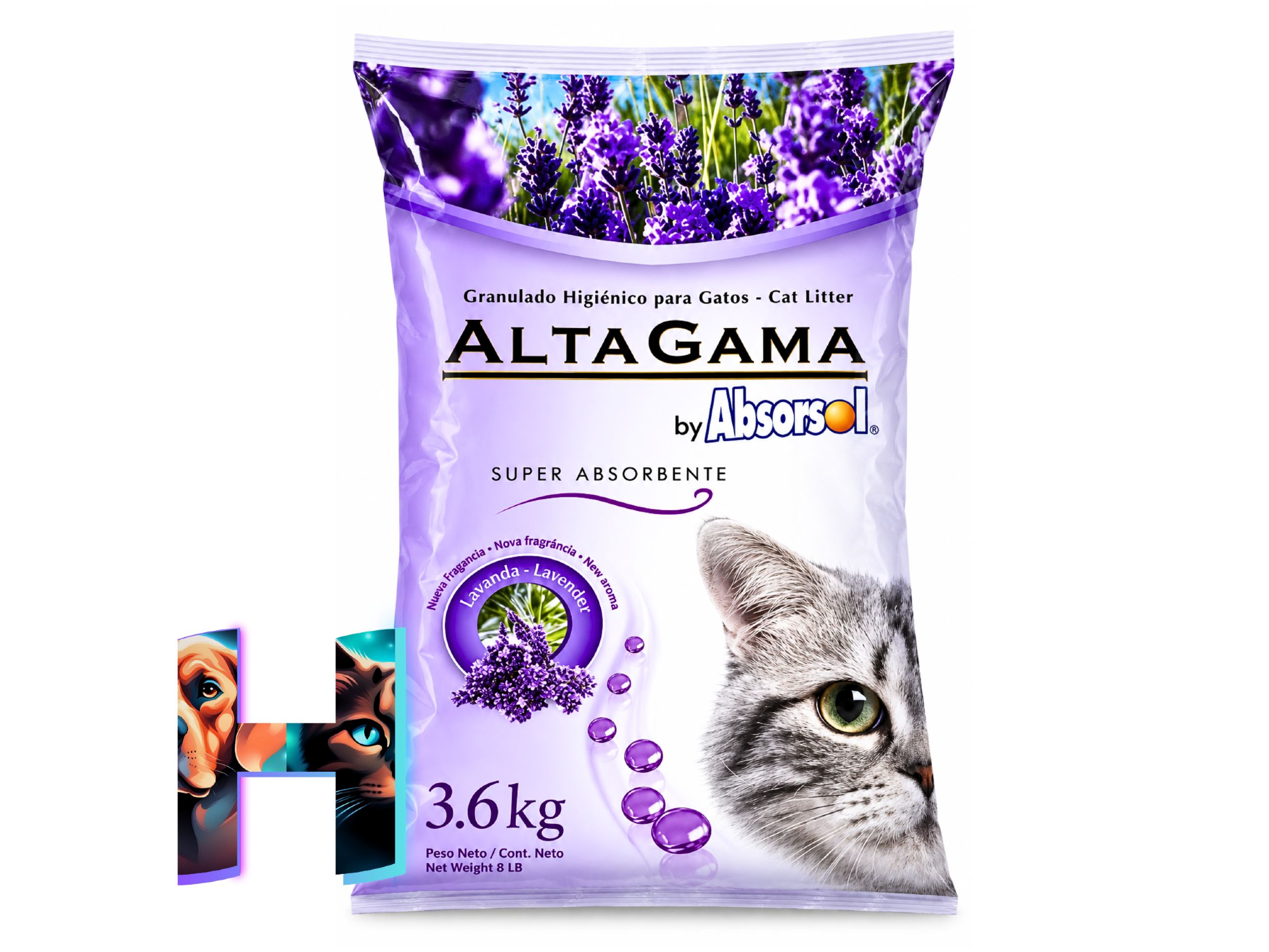 PIEDRAS ALTA GAMA PERFUMADA 3,6KG