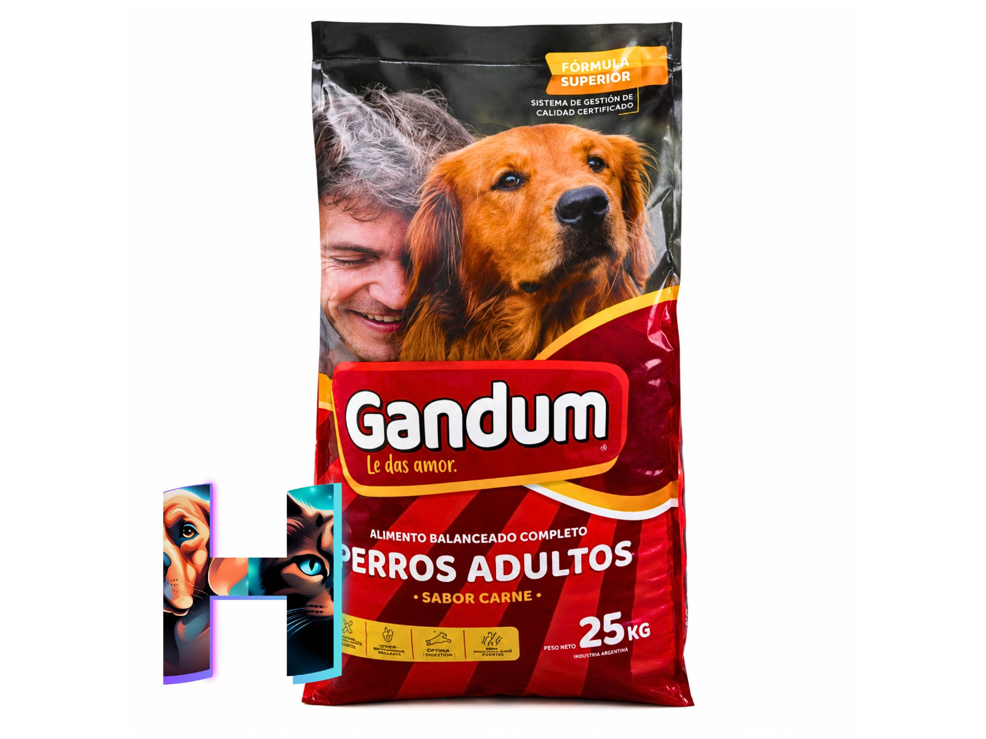 Gandum Perro adulto 25 kg