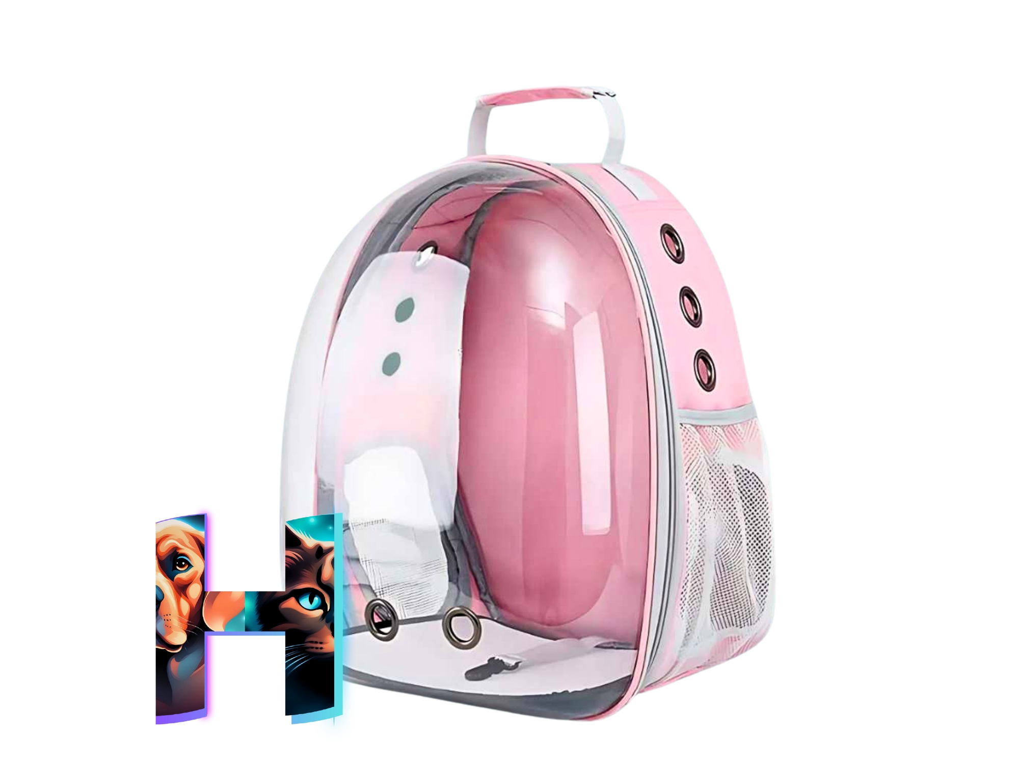 Mochila Transportadora Transparente