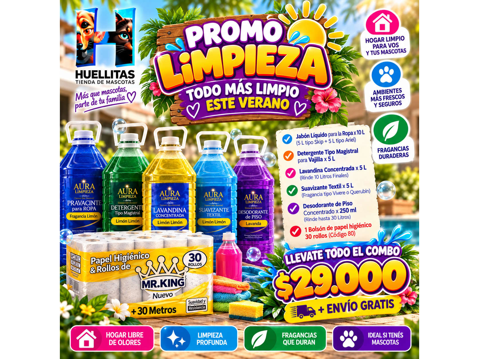 Promo Limpieza Mensual