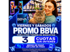PROMO 3 CUOTAS SIN INTERÉS BBVA