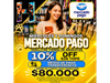 MERCADO PAGO 10% 0FF SIN TOPE