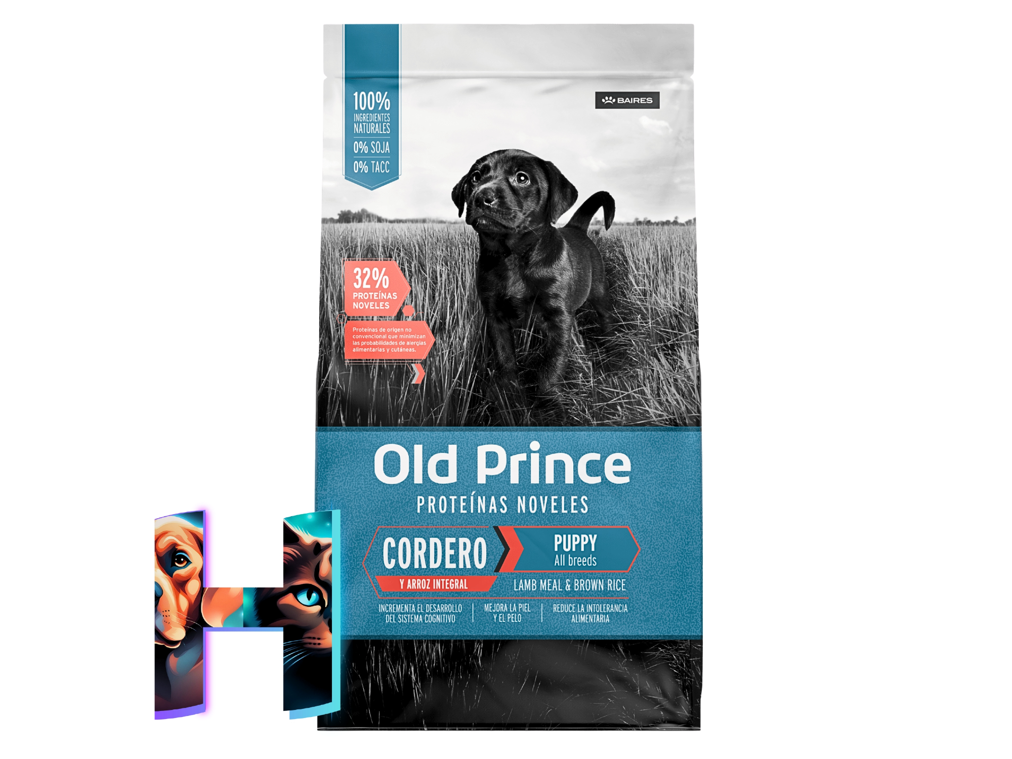 Old Prince Junior Cordero y Arroz x 3Kg