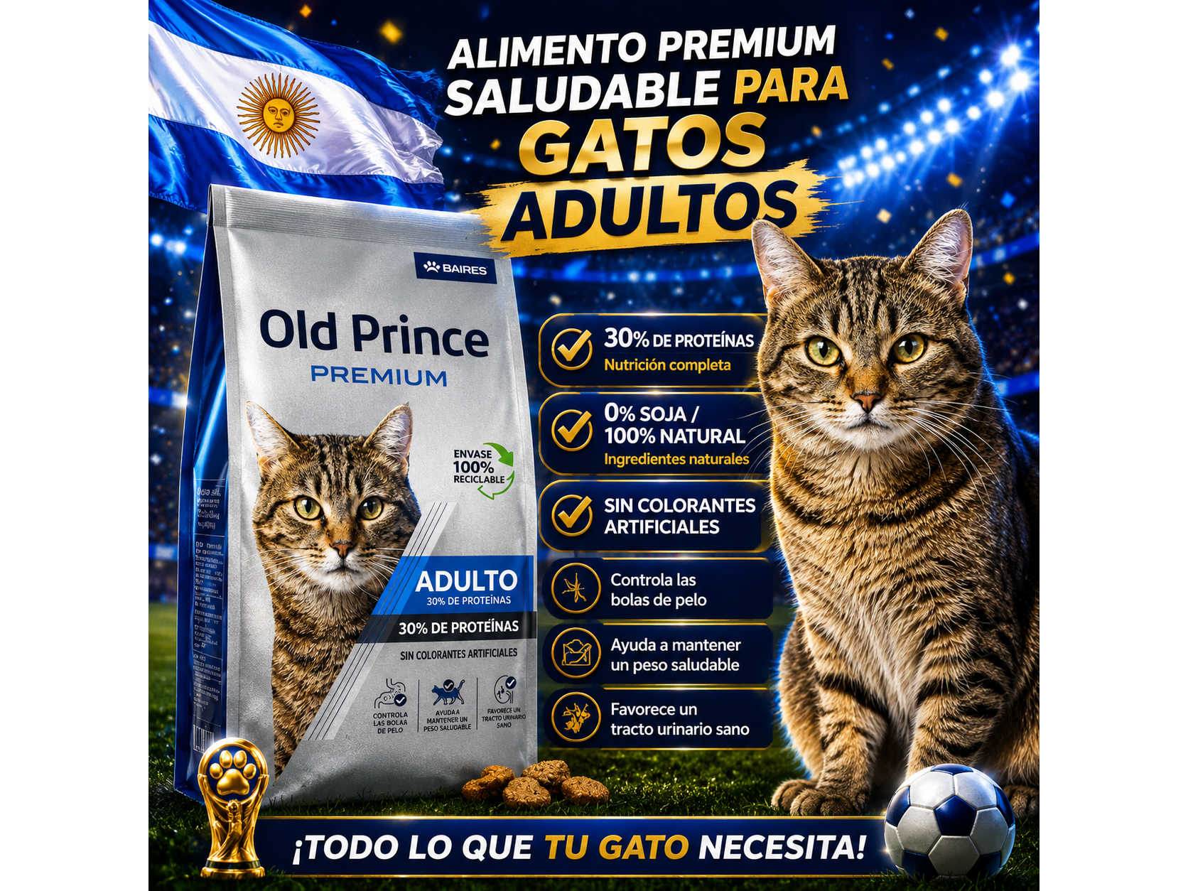 Old Prince Premium Gato 7,5kg