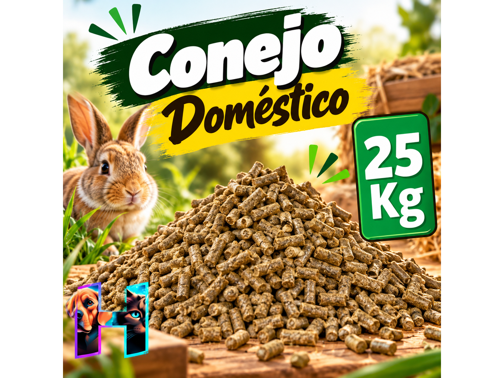 Conejo Doméstico x25kg