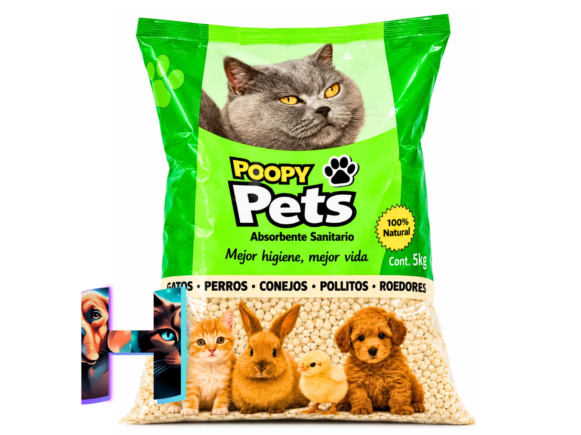 POOPY PETS ABSORBENTE SANITARIO 5KG