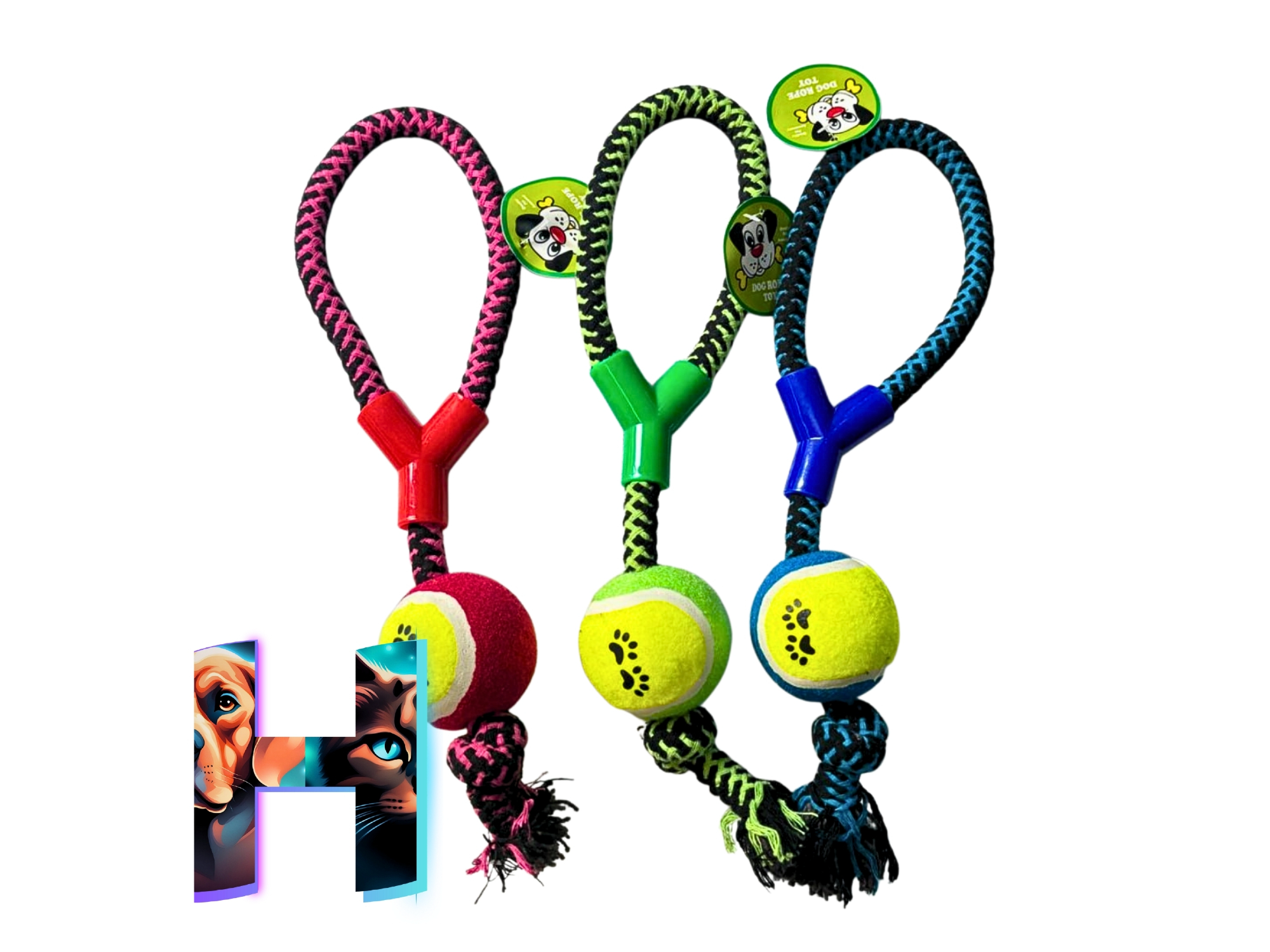 Soga con Pelota de Tenis