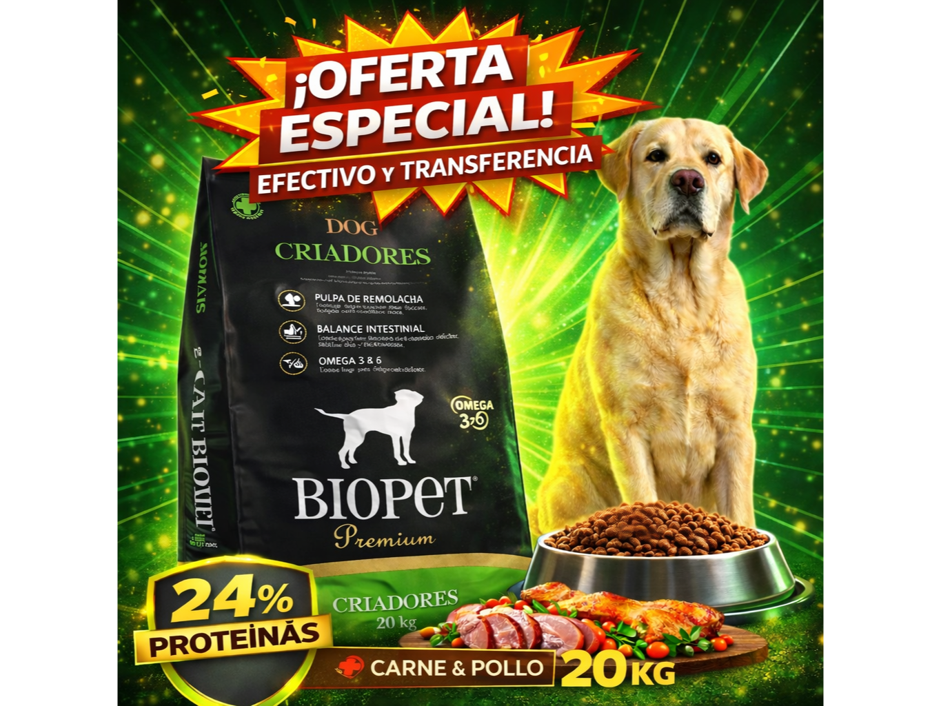 Biopet Criadores Adulto x 20kg