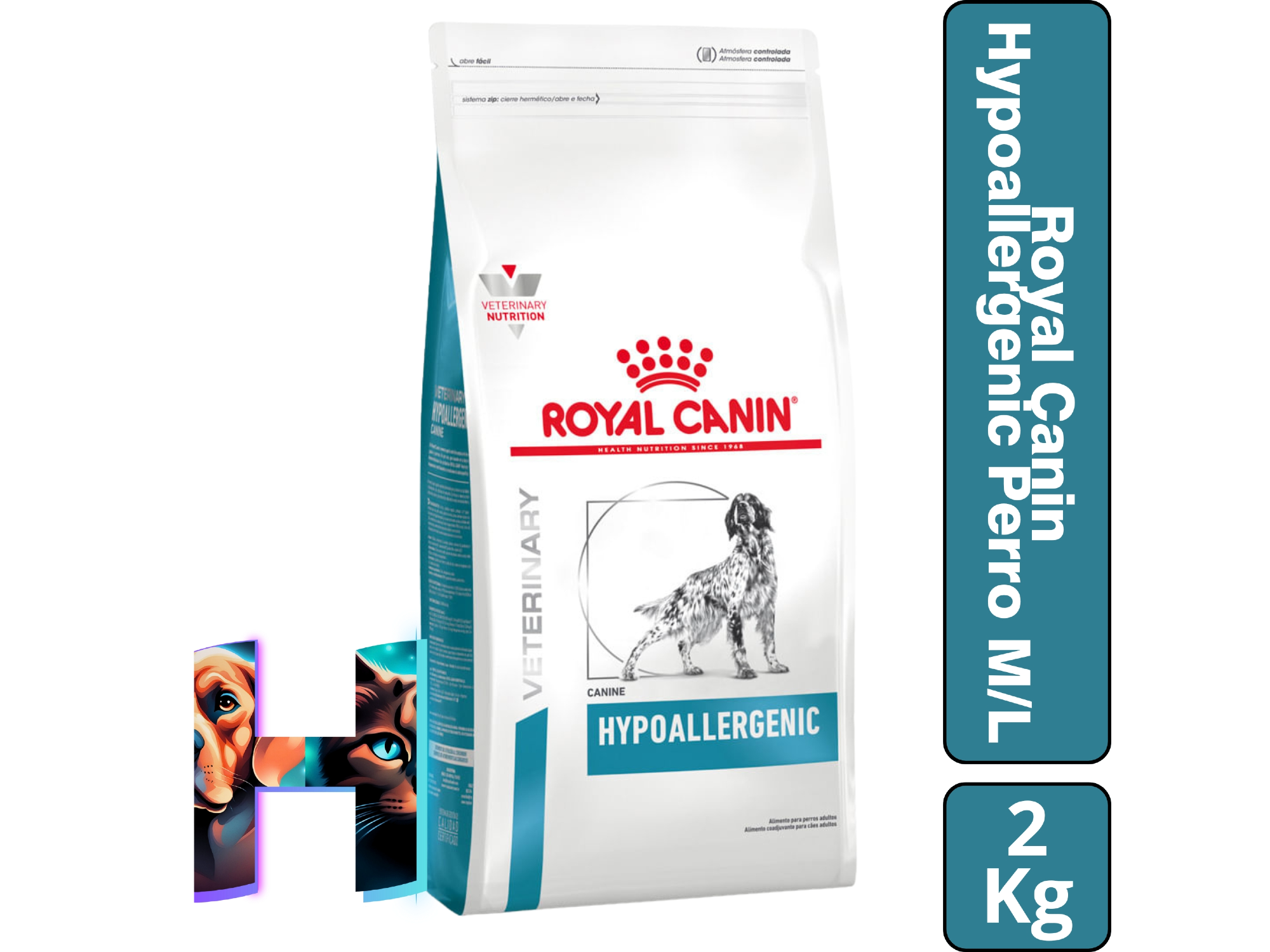 Royal Canin perro Hypoallergenic x2kg Medium
