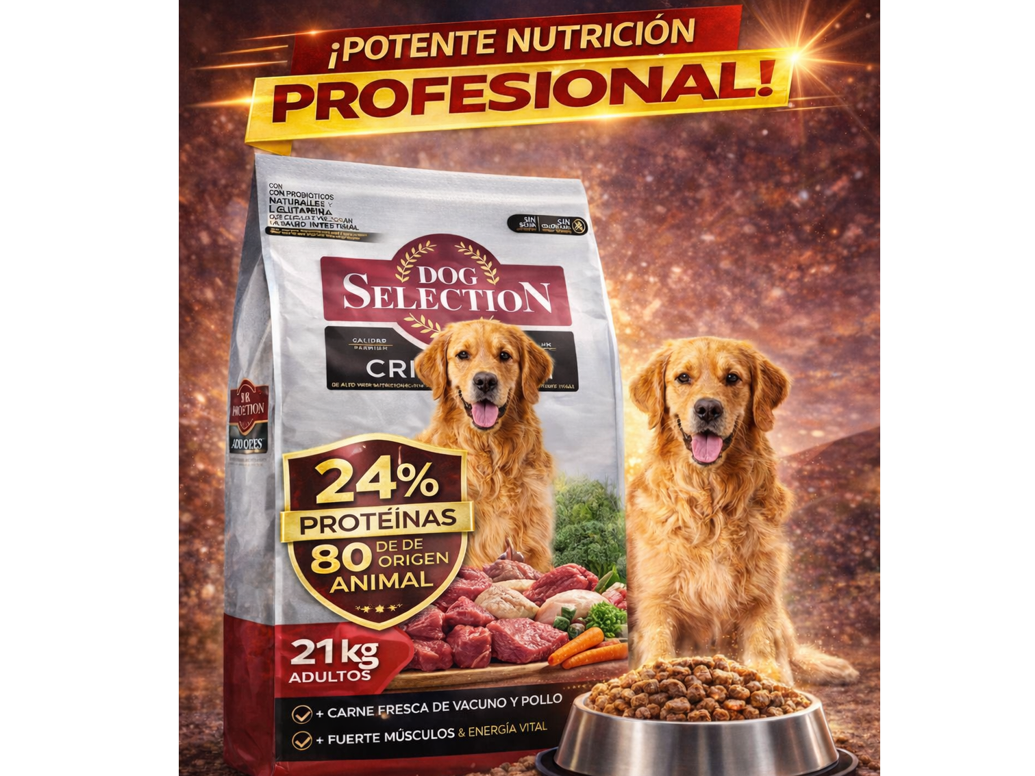 Dog Selectión Criadores Adulto x 21kg