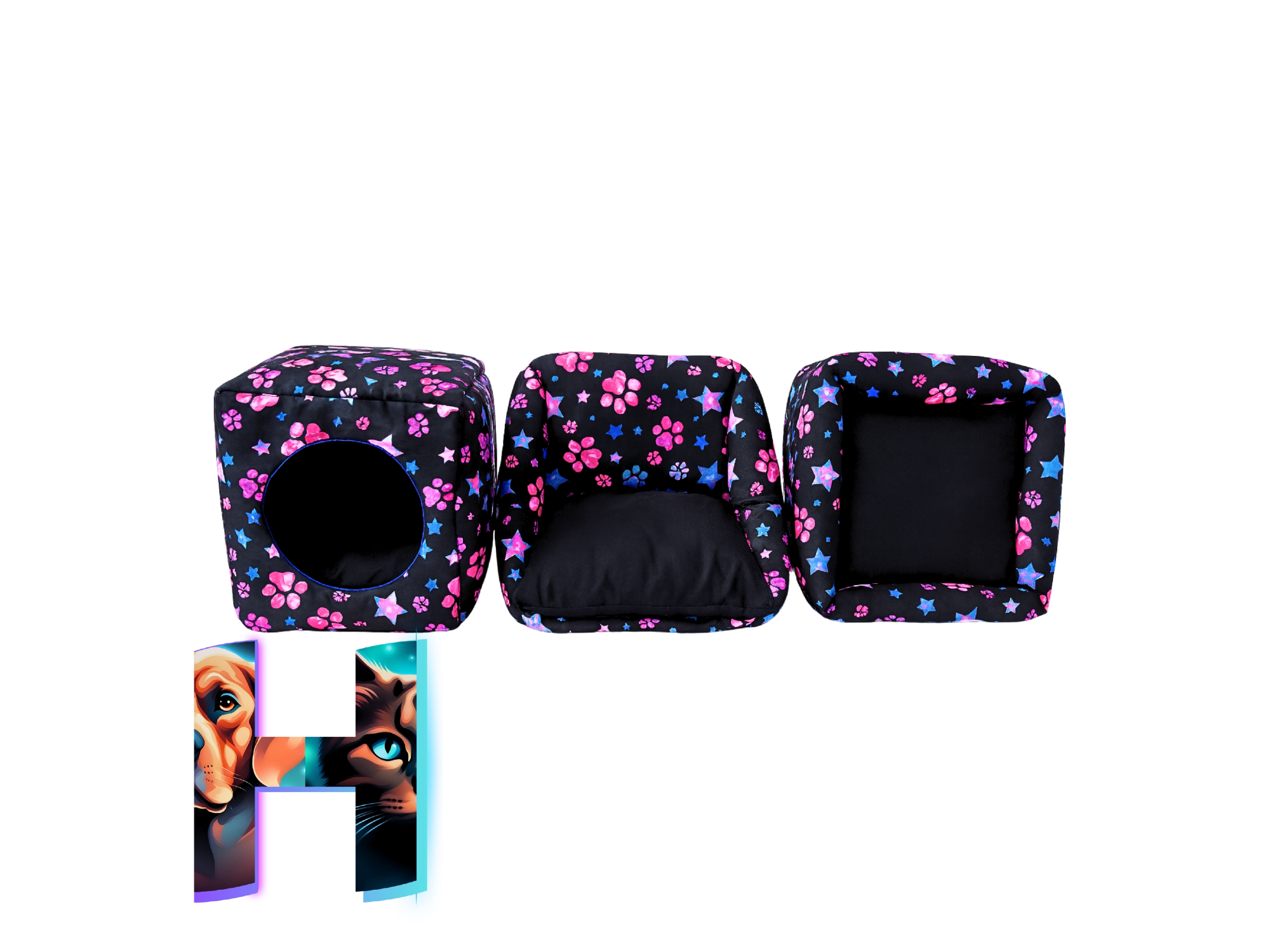 Cubo 3 en 1  40cm x 40cm