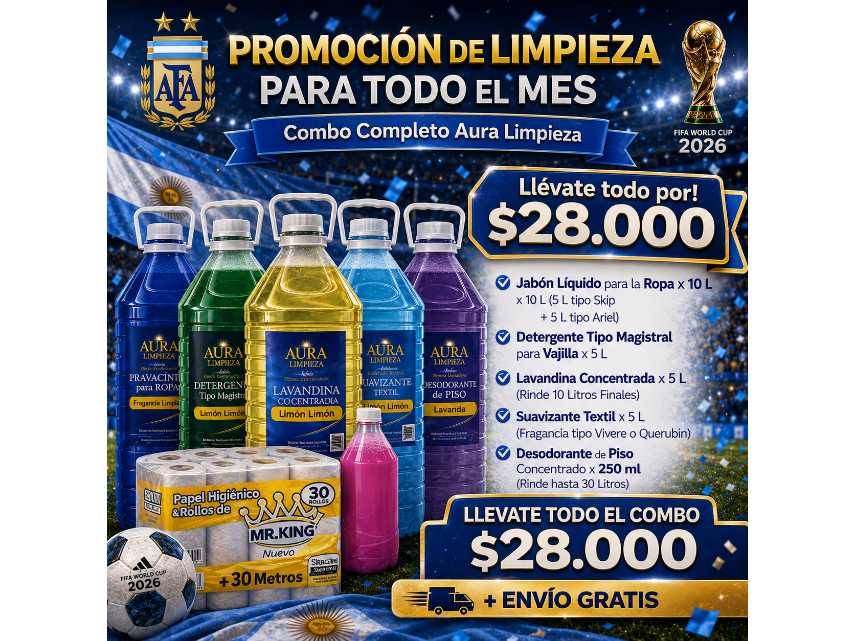 Promo Limpieza Mensual