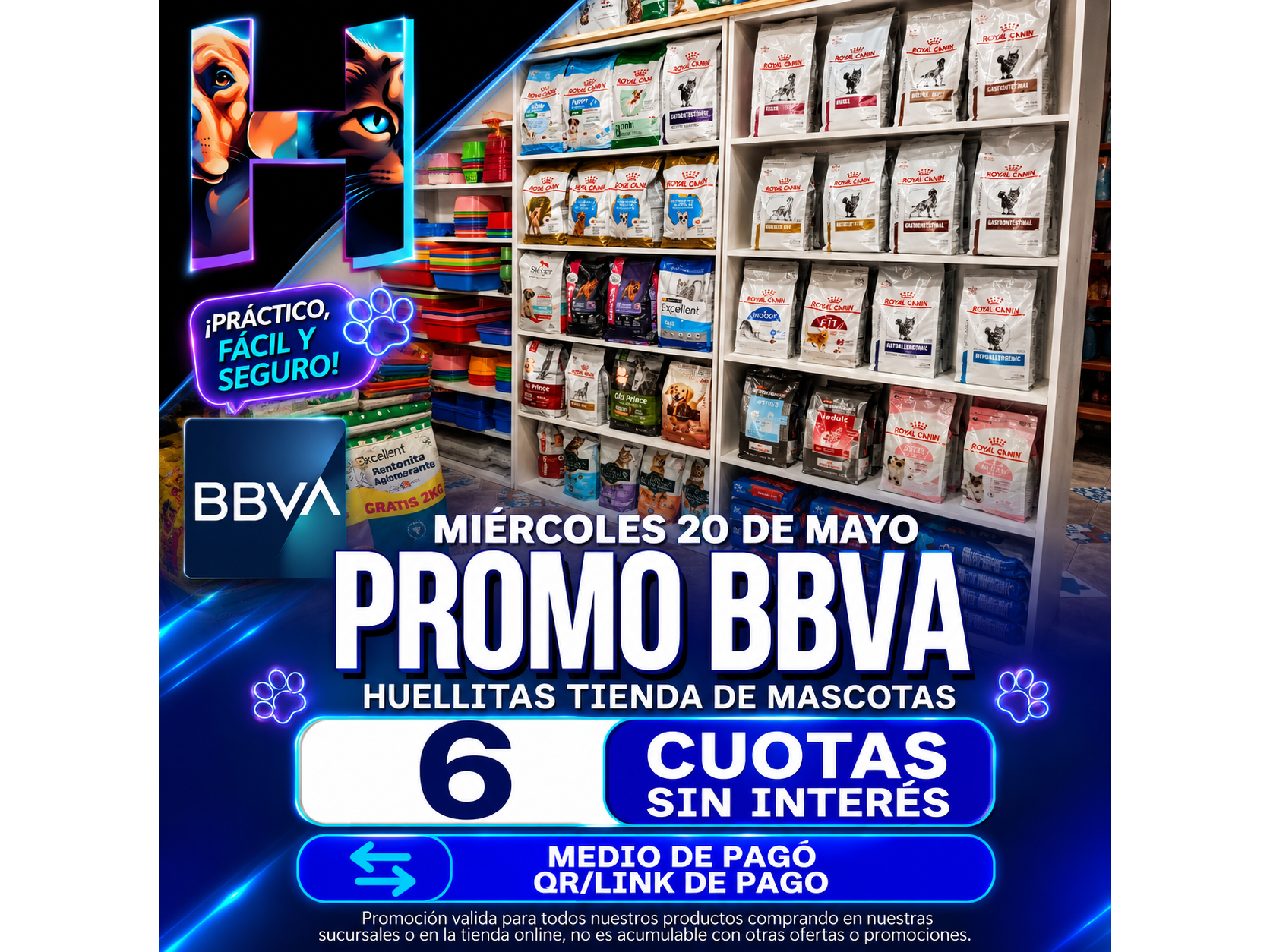 Promo BBVA  6 Cuotas Sin Interés.