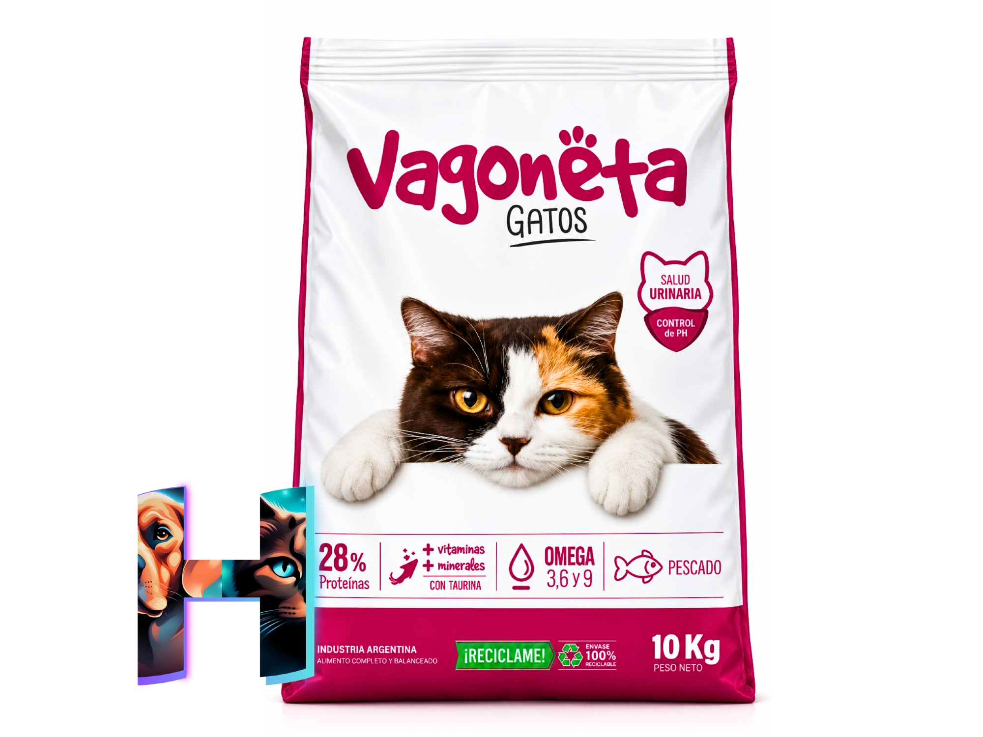 Vagoneta Gato Adulto 10kg