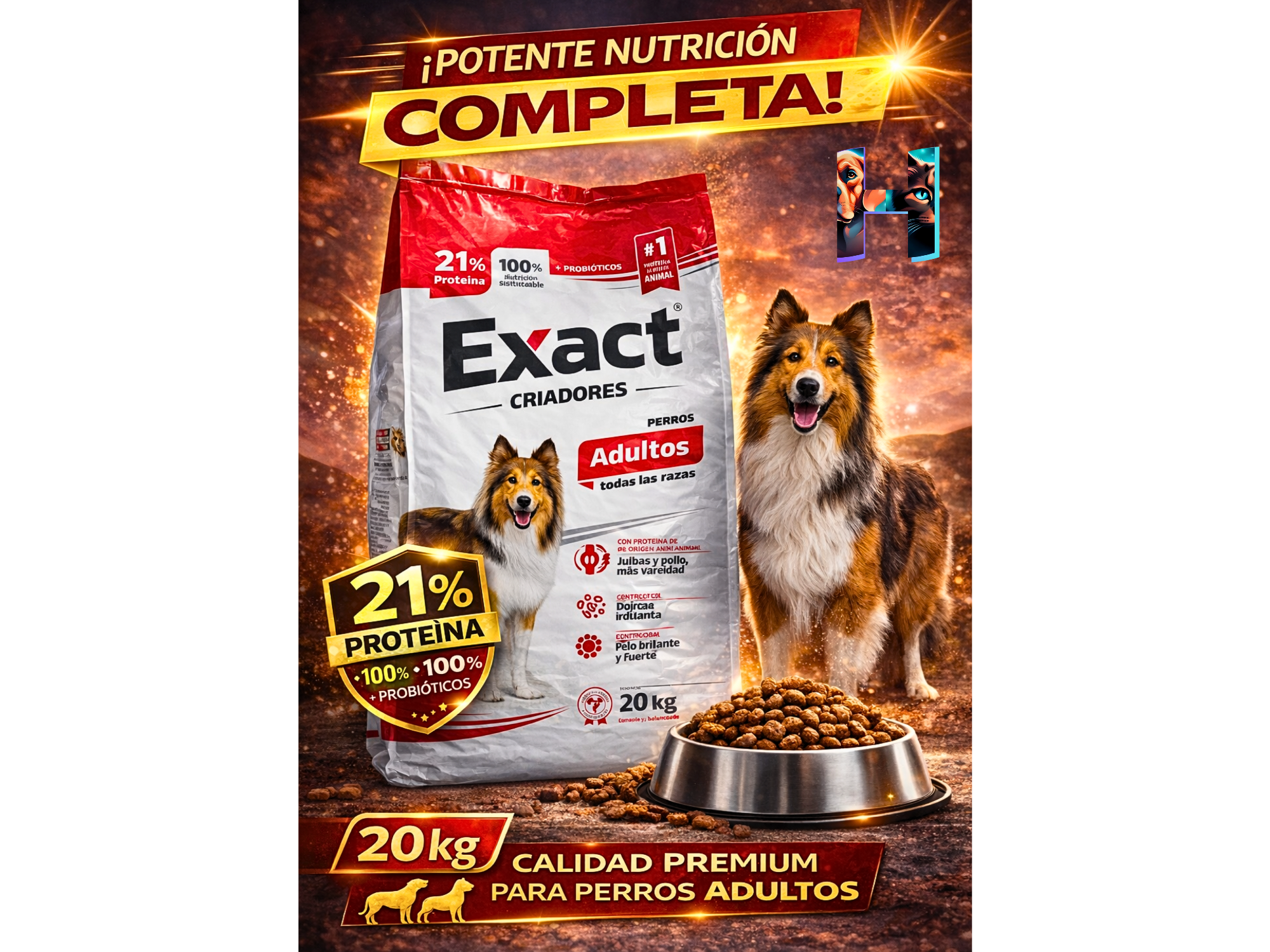 Exact Criadores Adulto 20kg