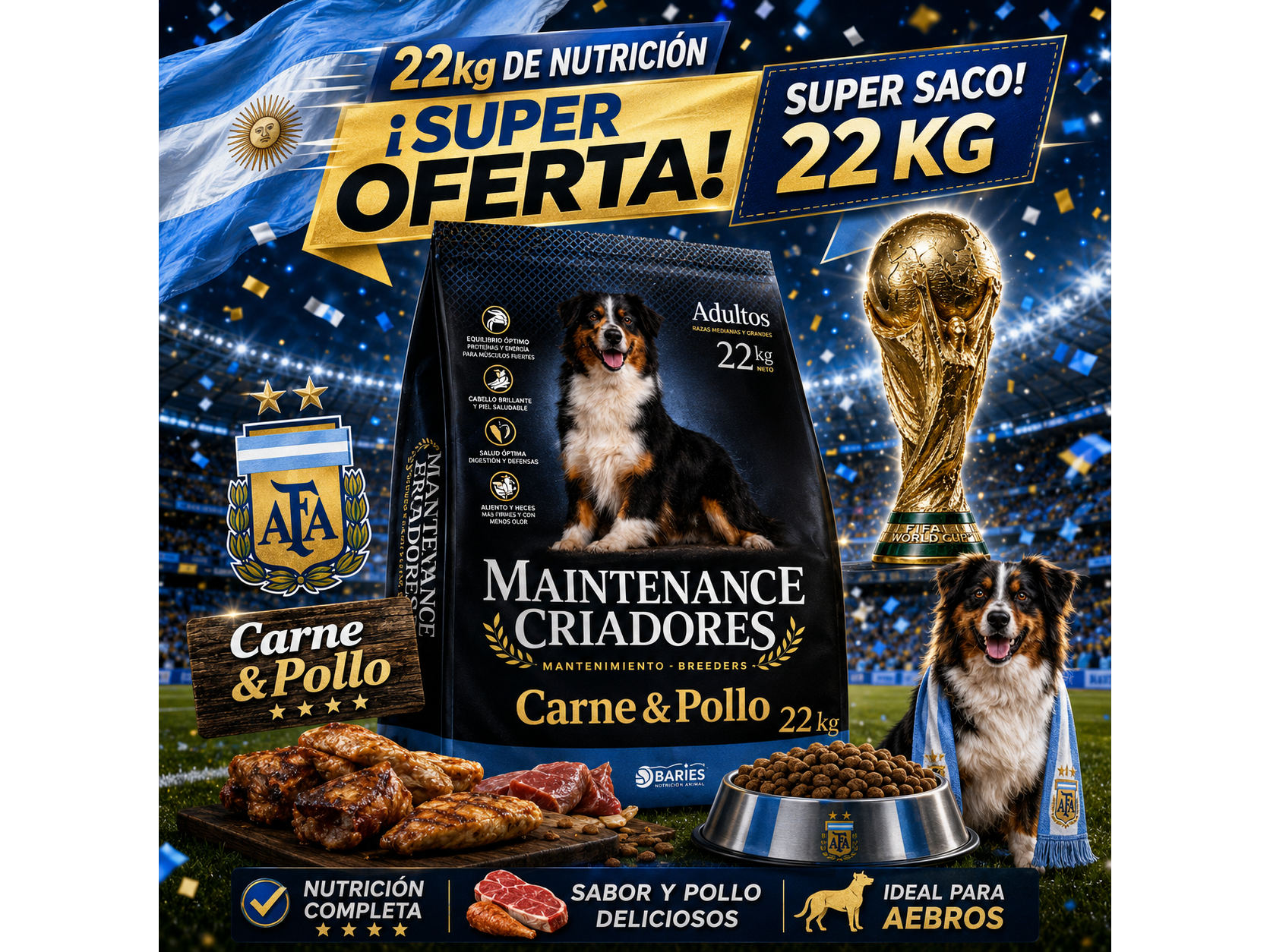 Maintenance Criadores Adulto x22kg