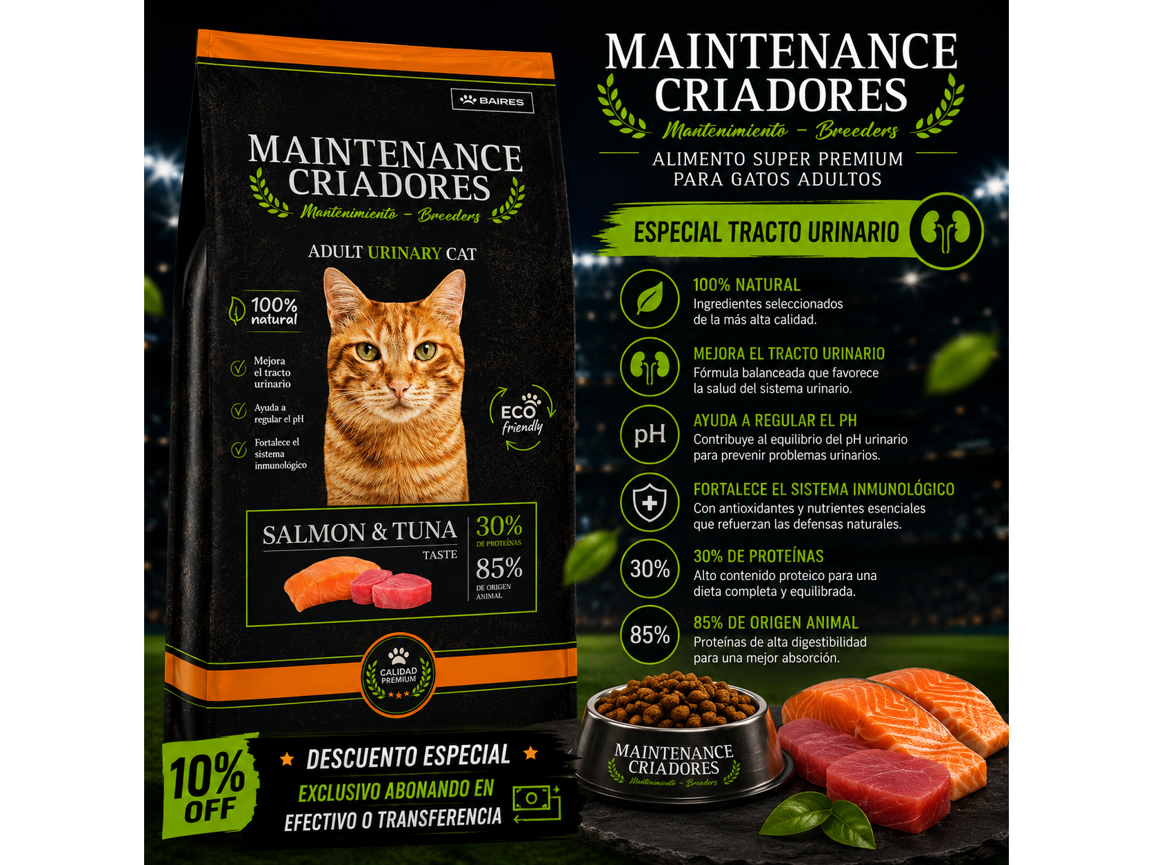 Maintenance Gato Urinary x15kg
