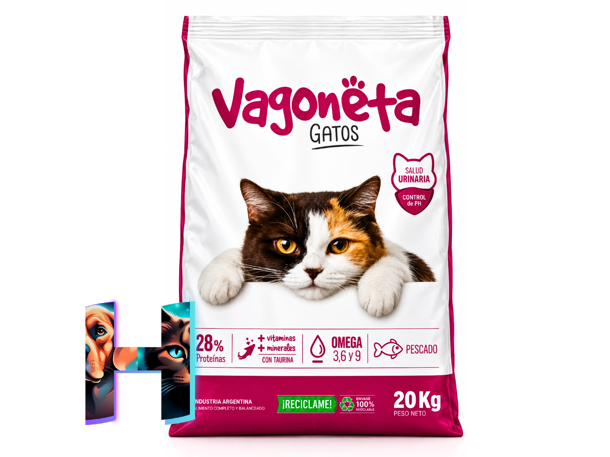 Vagoneta Gato Adulto x 20kg