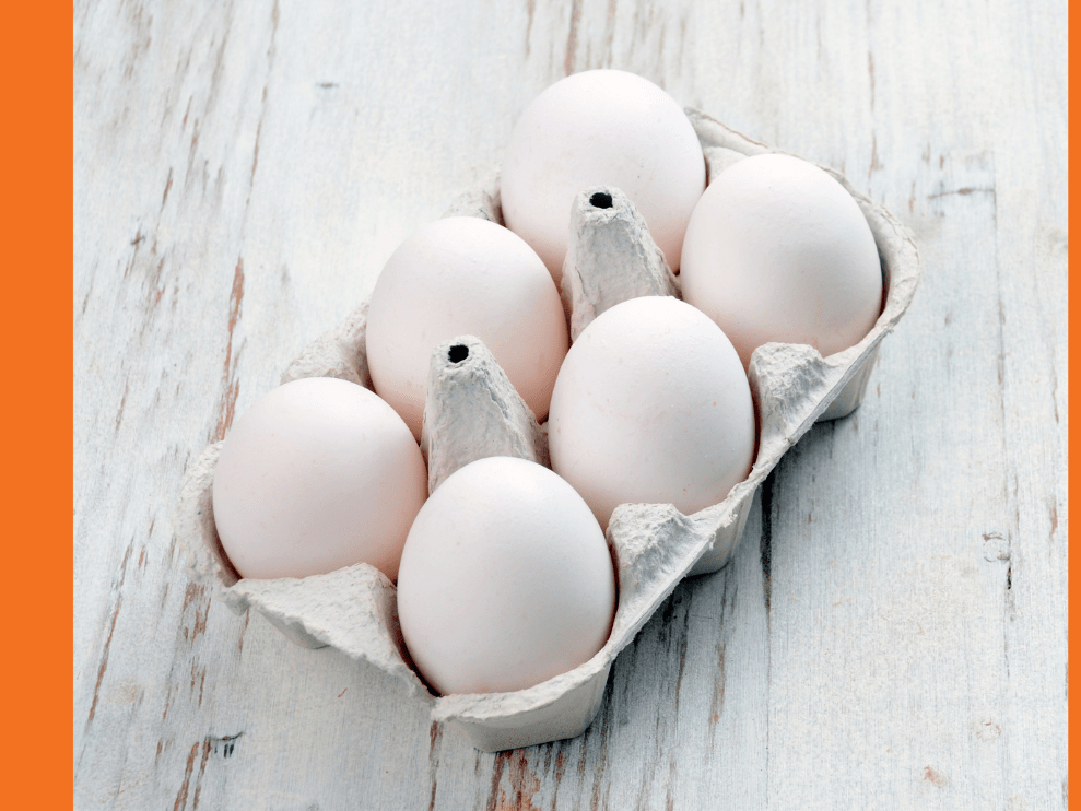 1/2 docena huevos de Almacén de frutos