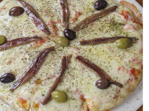 Anchoas de Elvira Pizza al Molde