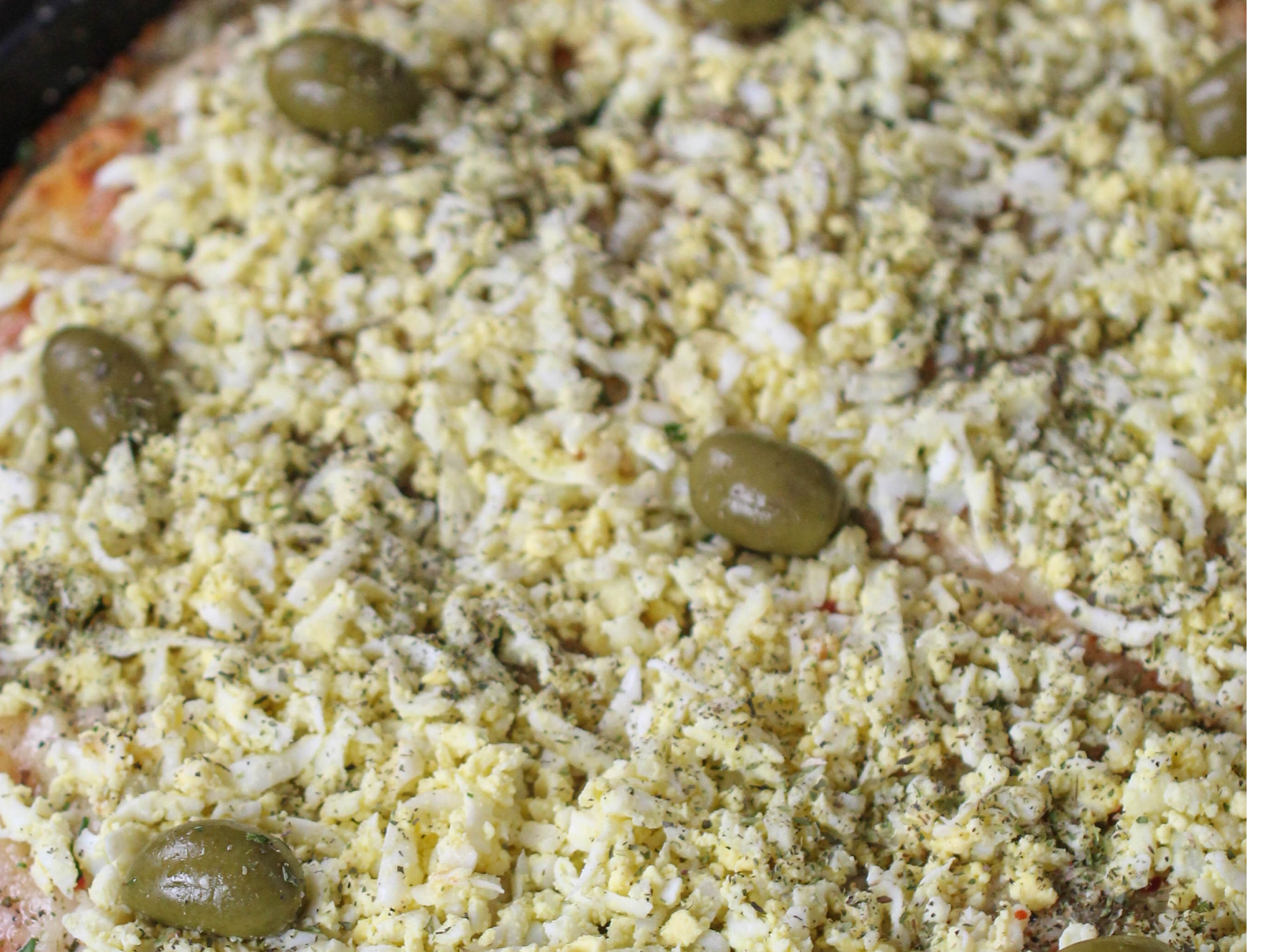 Mozzarella con huevo