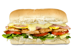 L.de pollo 4 quesos con papas
