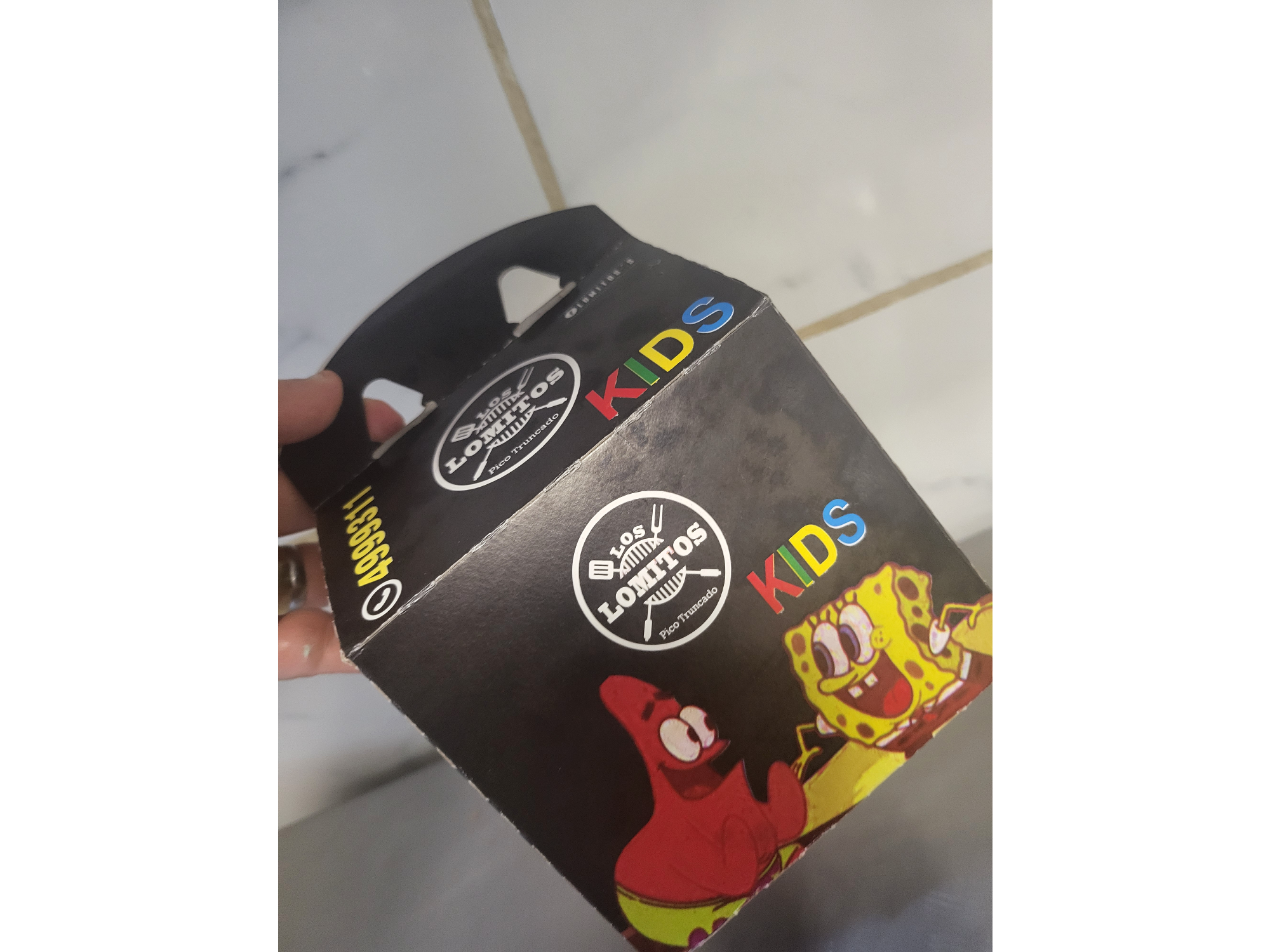 cajita feliz Con Hamburguesa