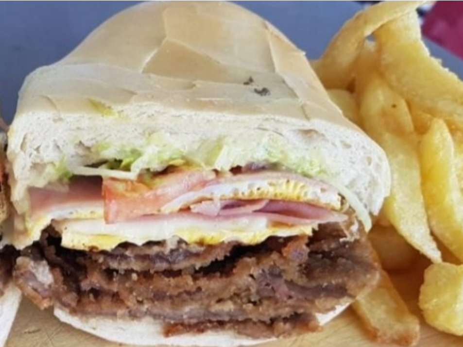 Sándwich de Milanesa Méxicano