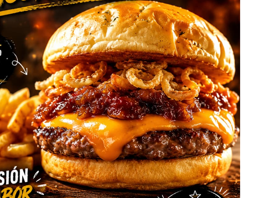 🔥NUEVA HAMBURGESA BACON CRISPY 🔥