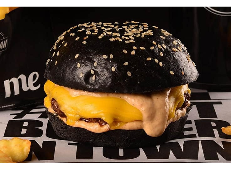Hamburguesa Cheddar con papas