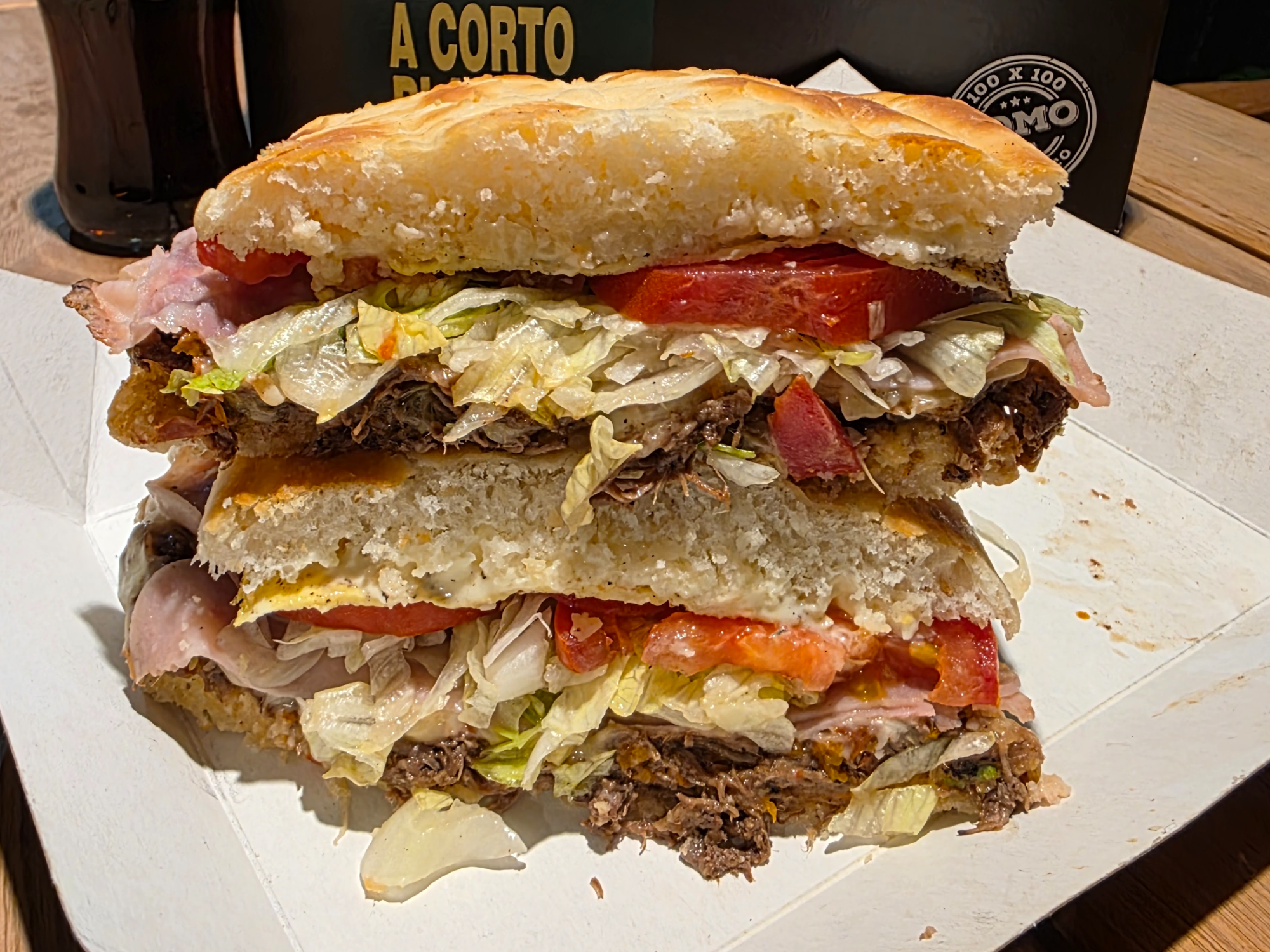 SÁND DE CARNE VACUNA DESMECHADA  ESPECIALES