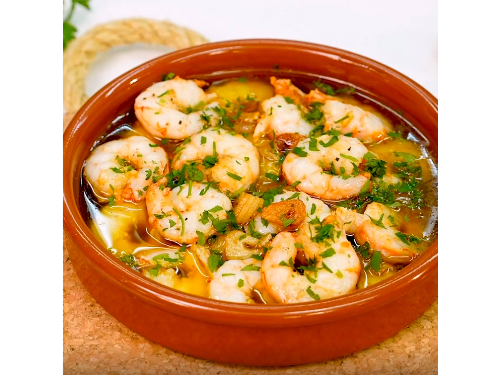Gambas al ajillo