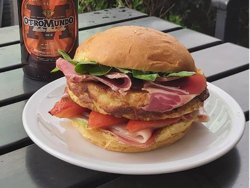 SANDWICH DE TORTILLA DE PAPA