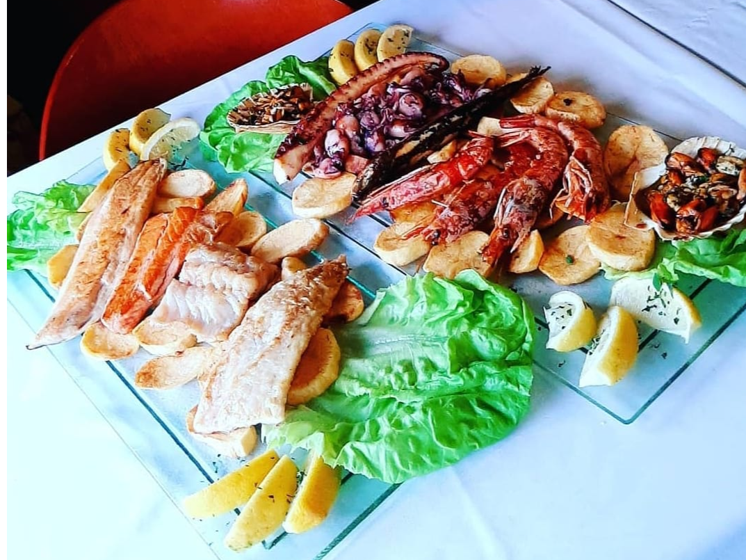 Parrillada Celta de Mariscos y Pescados para compartir