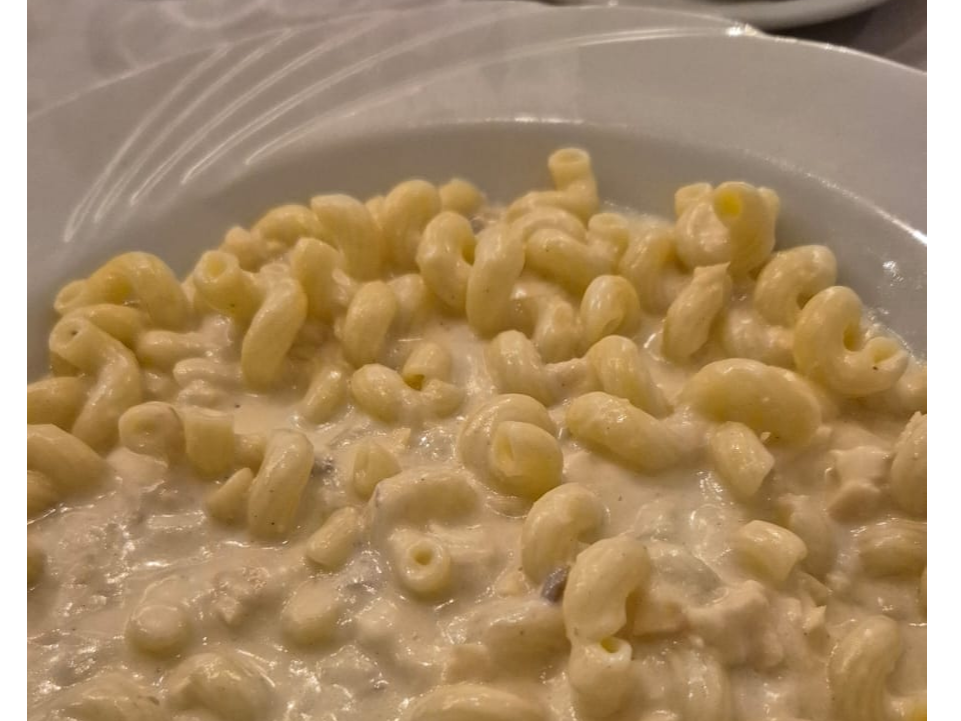 MACARRONES EN CREMA DE SALMON ROSADO