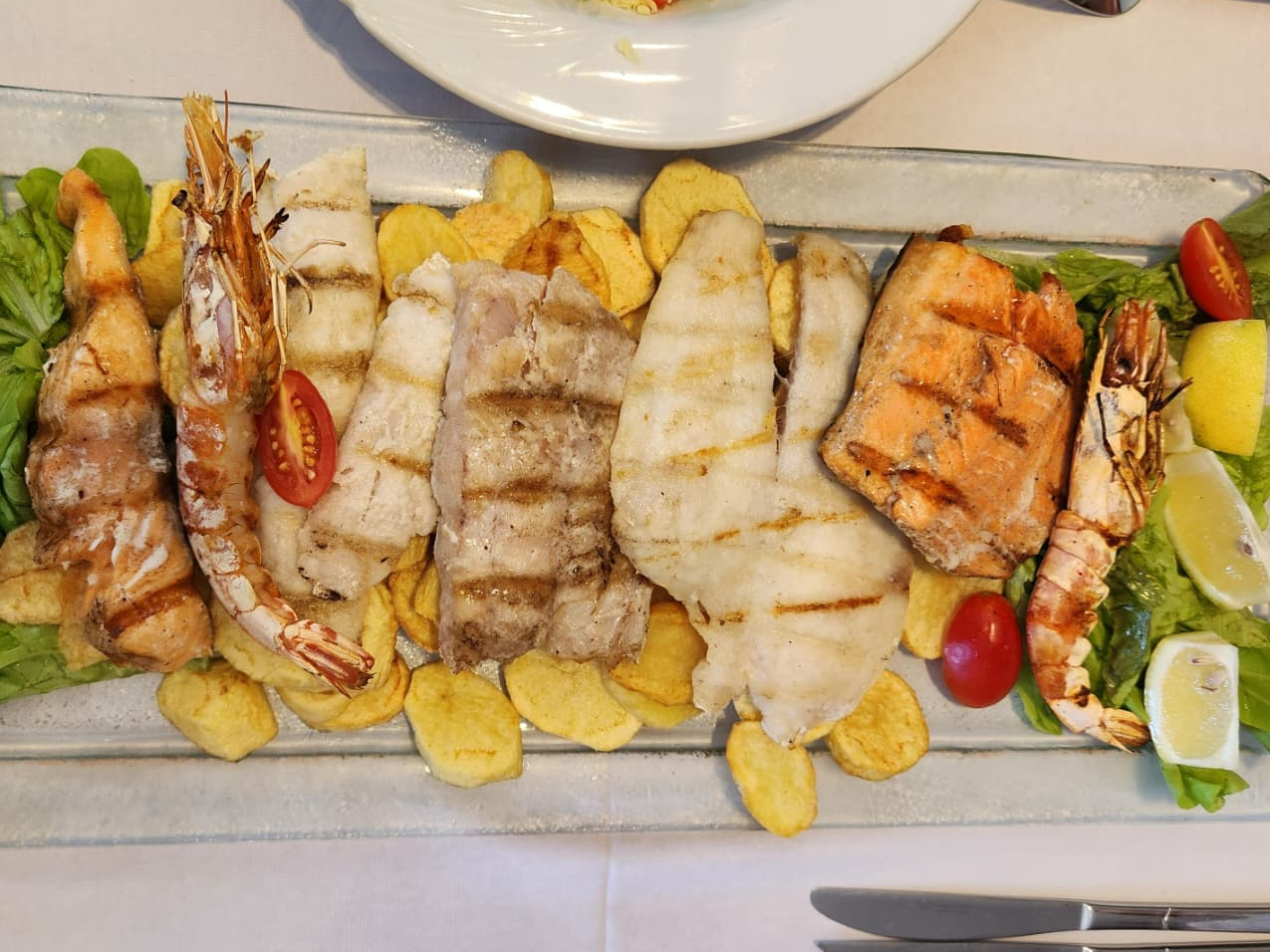 Parrillada de mar para compartir