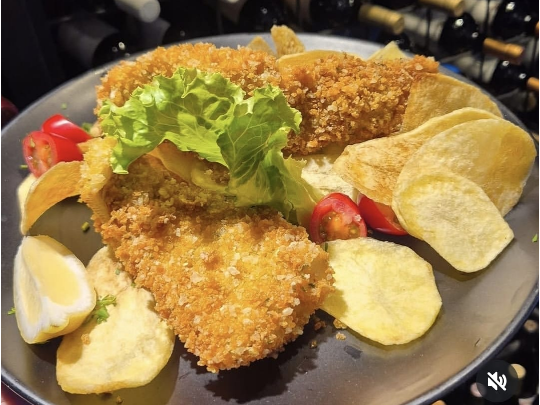 Pescaito frito con papas