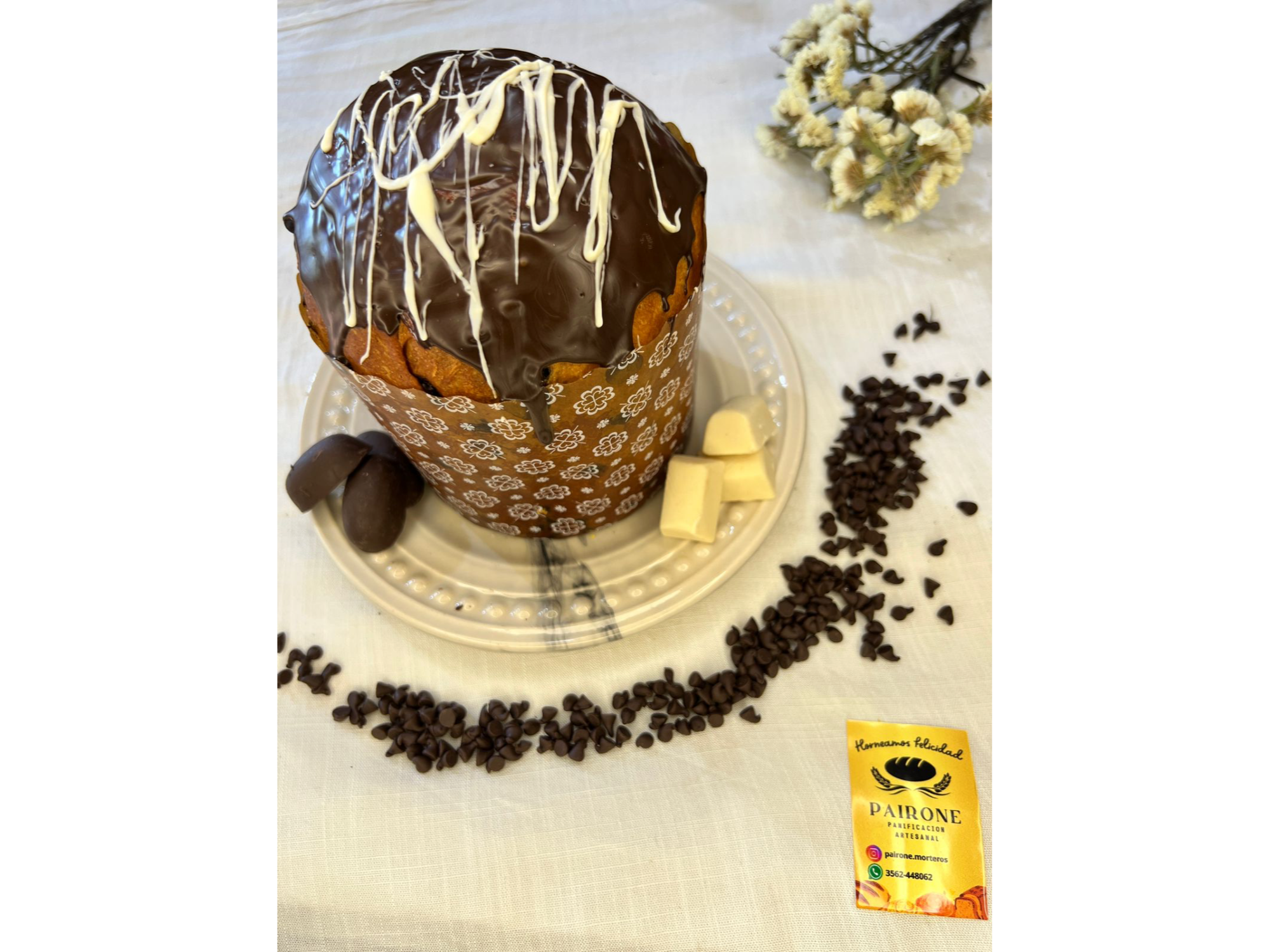 PAN DULCE CHIPS DE CHOCOLATE