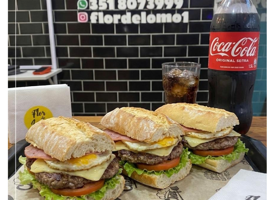3 HAMBURLOMO + BEBIDA 1.5