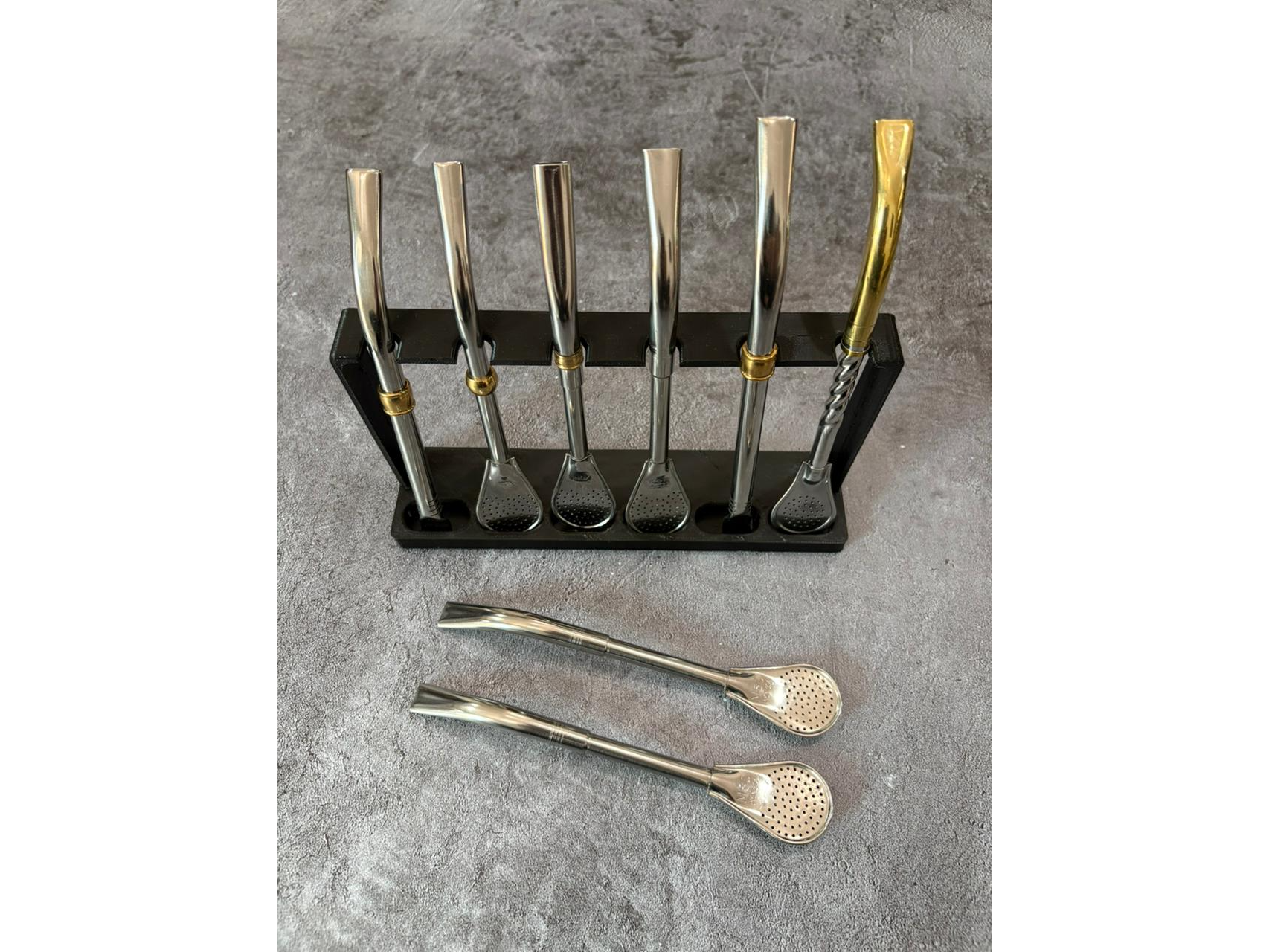 BOMBILLA PICO DE LORO ACERO CLASICA