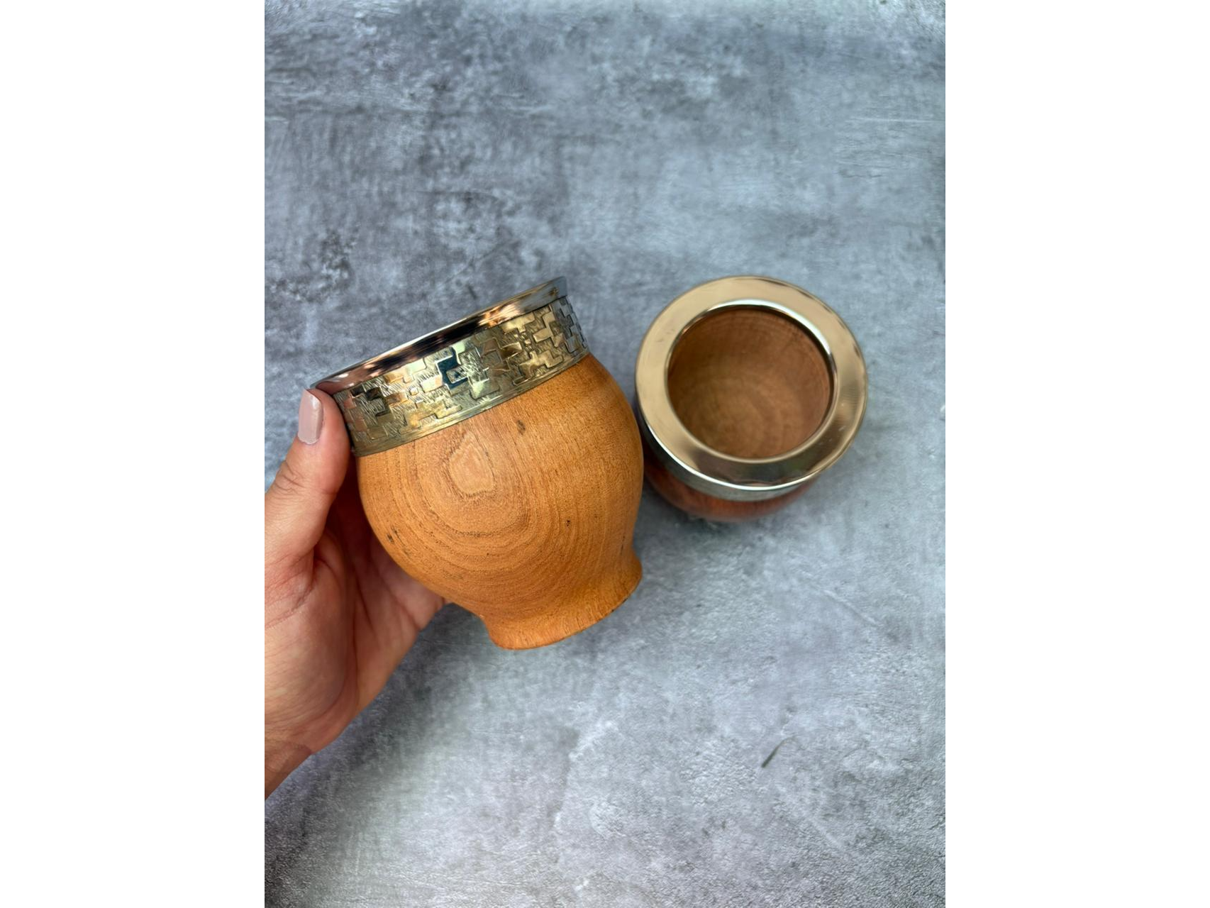 MATE DE ALGARROBO VIROLA MIXTA