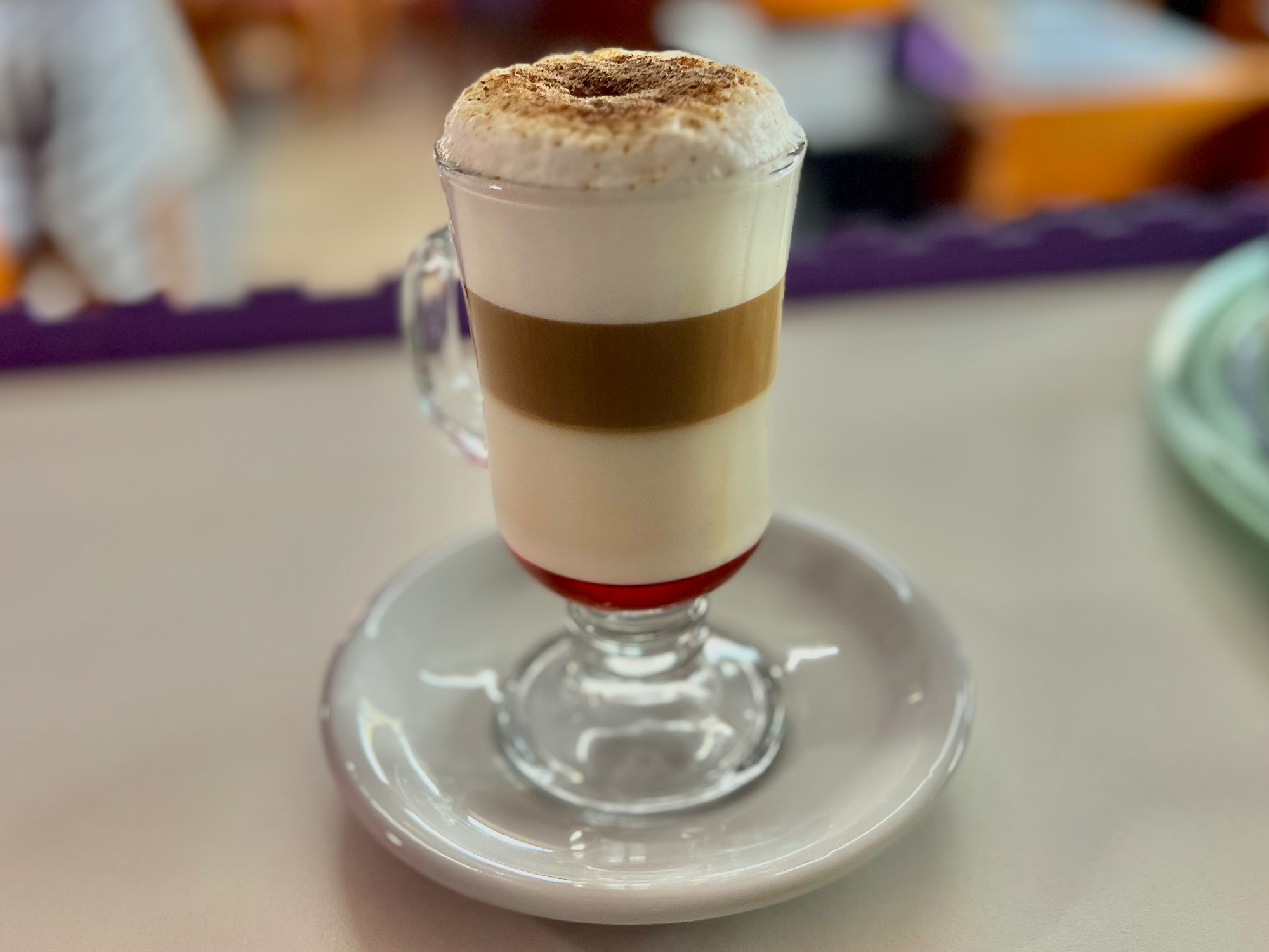 Capuchino caramel cold