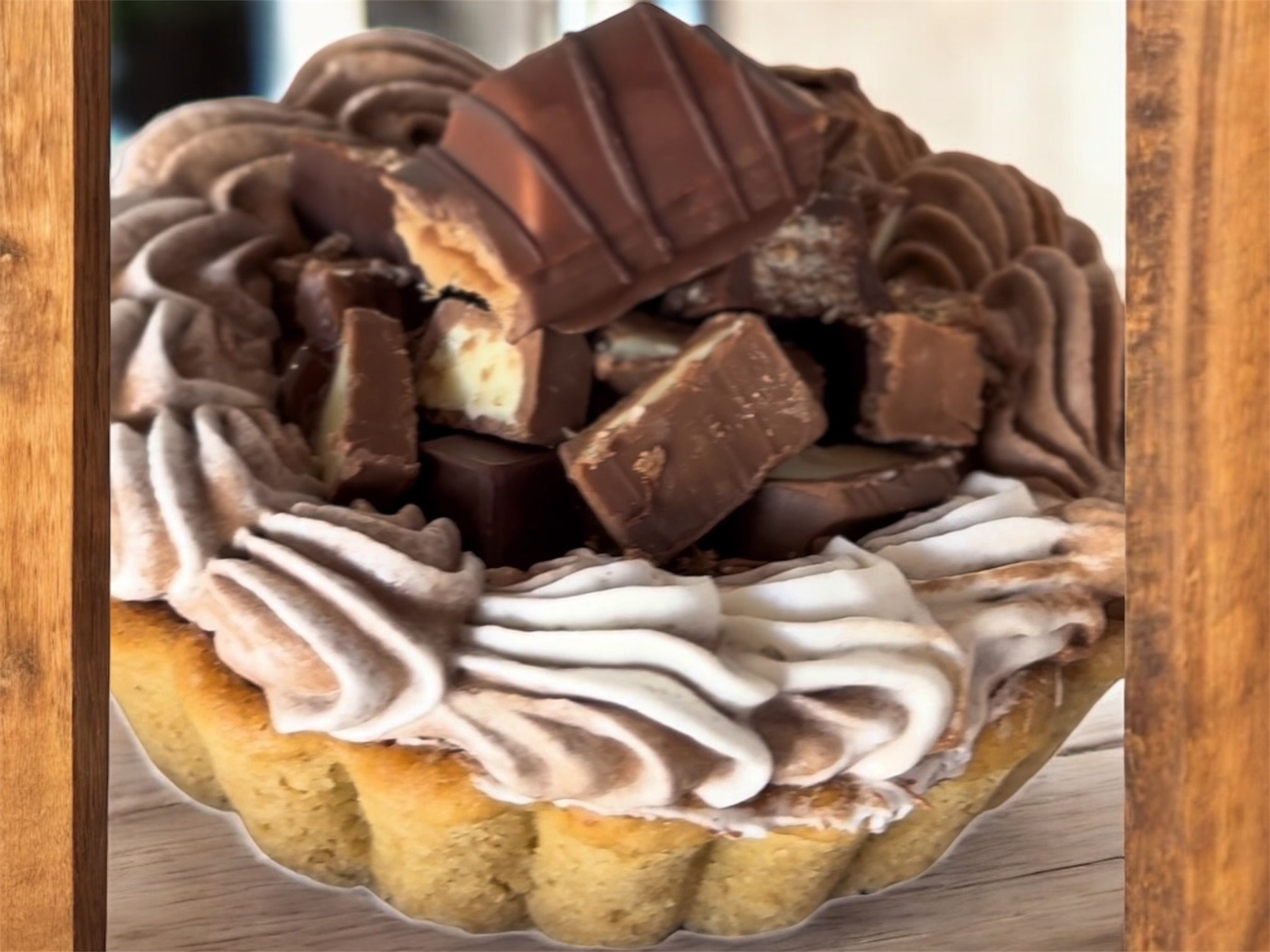 Mini Tarta de Chocokinder