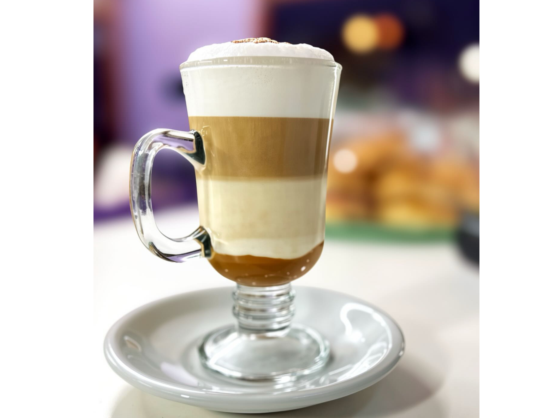 Capuchino de dulce de leche