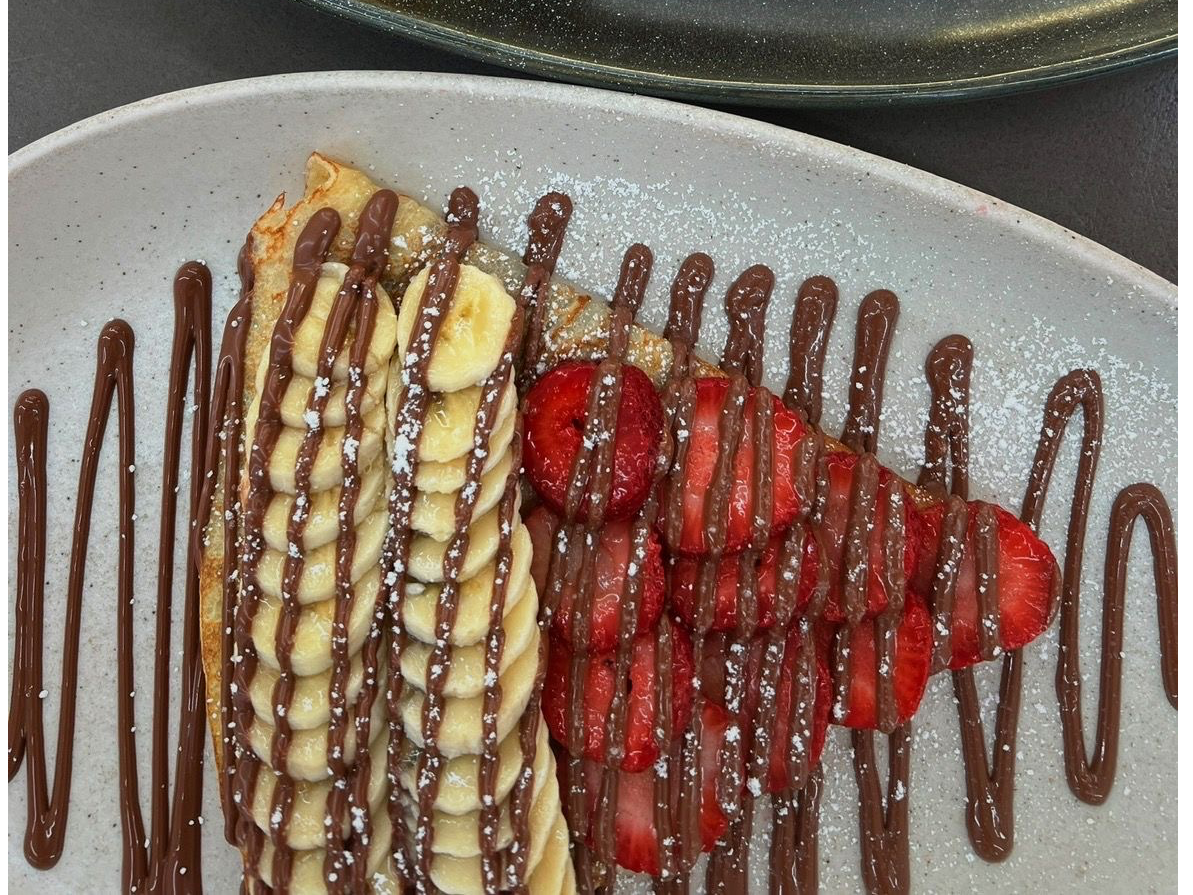 Crepp de frutilla y banana