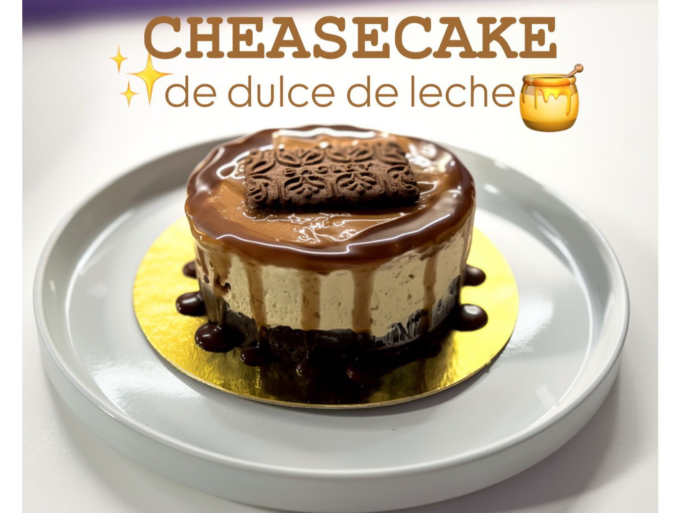 Cheasecake de dulce de leche