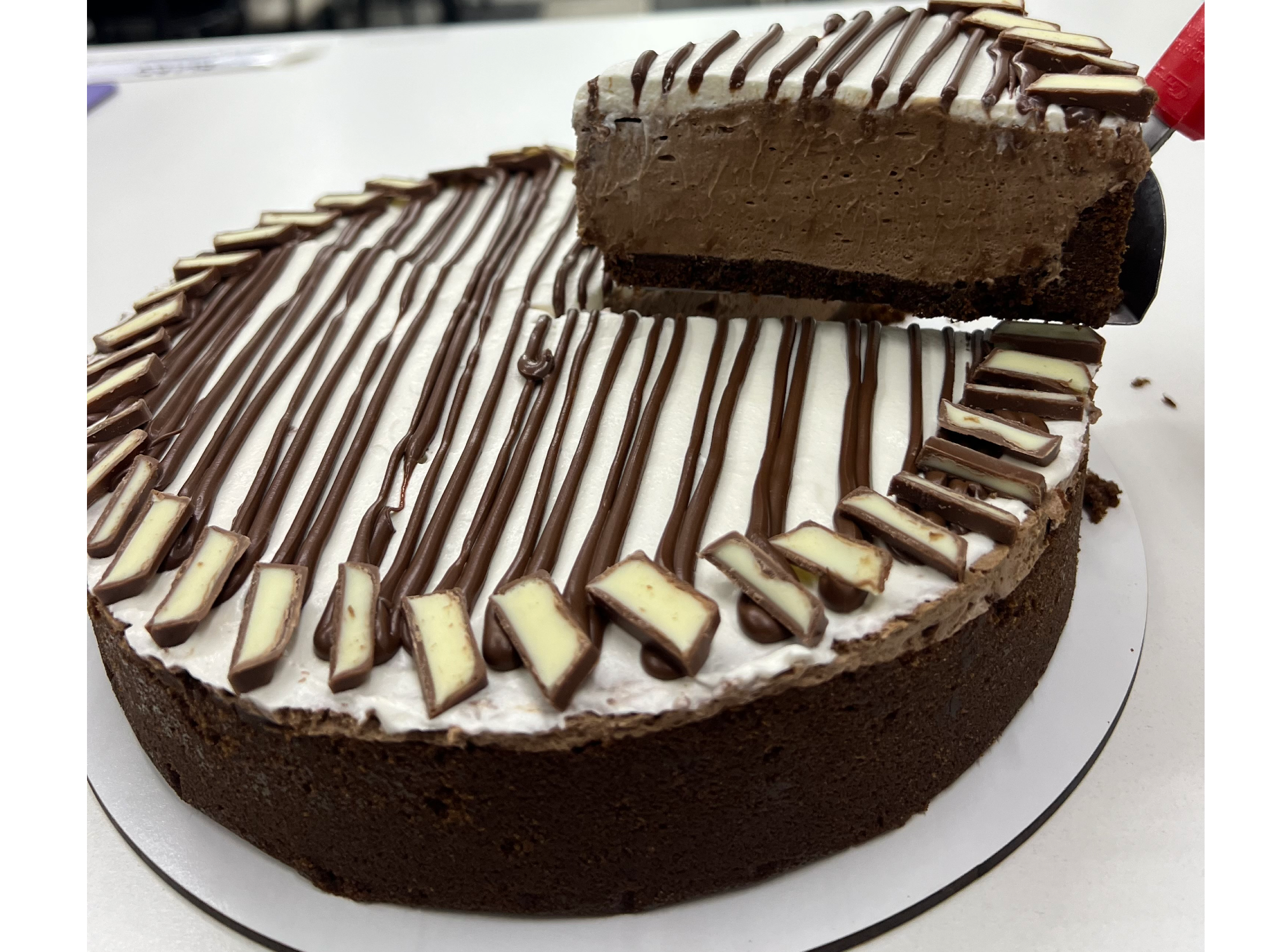 Cheasecake de nutella y kinder