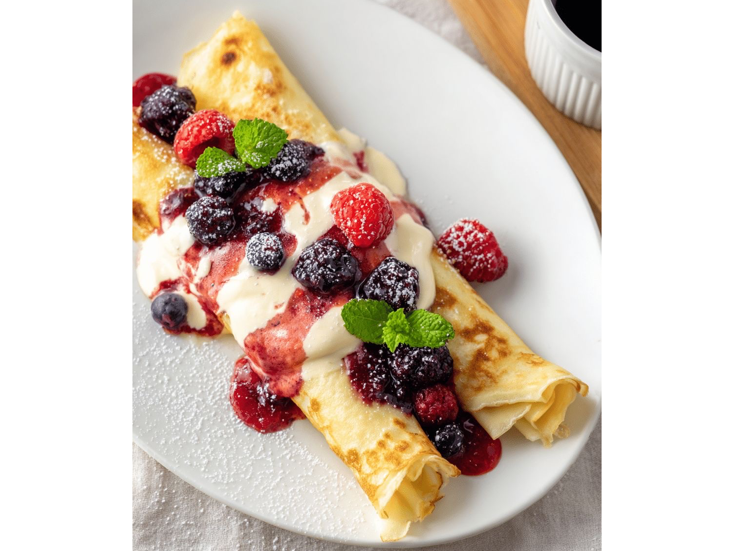 Crepp de frutos rojos