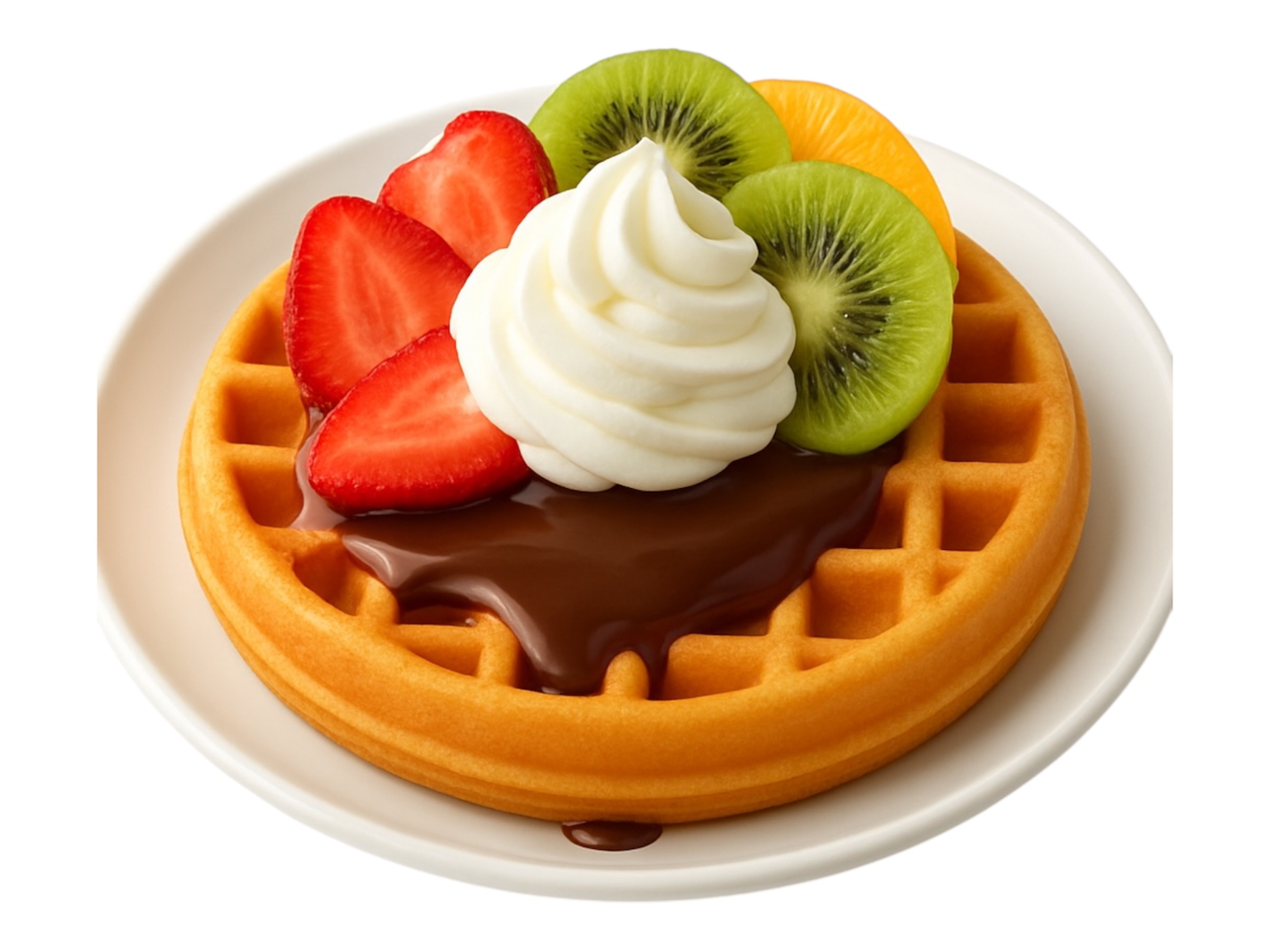 Waffle Frutal
